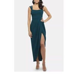 Xscape Emerald Evening Dress